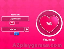 Love Tester game