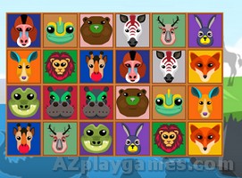 Play Animals Connect 4