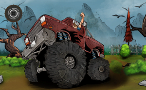 Monster Truck Flip Jumps game