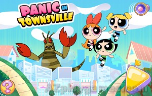 Play PowerPuff Girls: Panic in Townsville