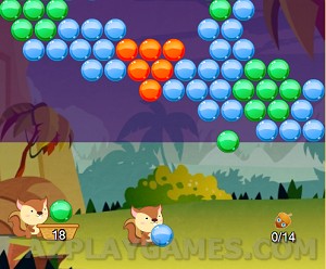 Squirrel Bubble Shooter game